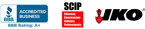Shuswap Pro Roofing. Salmon Arm Roofing Contractor. Better Business Bureau, SCIP, IKO
