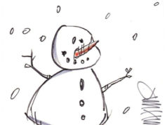 On A Brighter Note by Lori Welbourne – UP TO SNOW GOOD snowman_snow_day