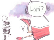 Head over heels – latest column and cartoon from On a Brighter Note jennifer_long_fall_lori_welbourne_jim_hunt