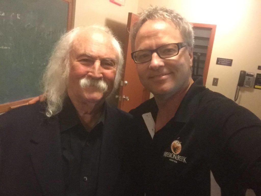 David and I after the show in Kelowna