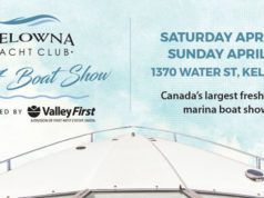 Kelowna Yacht Club Boat Show, presented by Valley First, a division of First West Credit Union this Saturday & Sunday