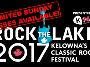 Limited Sunday Passes Available for Rock the Lake – Get One Now!