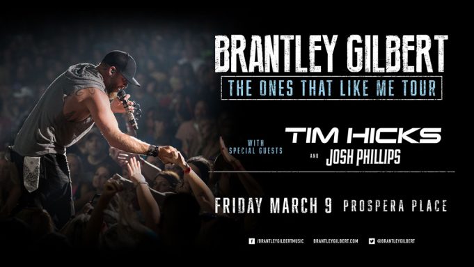 Brantley Gilbert with Tim Hicks & Josh Phillips