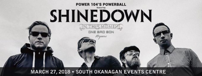 Shinedown with special guests at the SOEC! Shinedown at SOEC