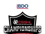 Tickets on sale for 2018 BDO CSSHL Championships BDO CSSHL CHAMPIONSHIPS