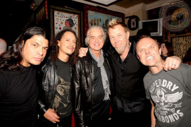 Metallica and Jimmy Page