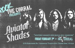 Aviator Shades at the OK Corral! Aviator Shades Live at the Ok Corral Cabaret. Kelowna BC