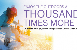 Village Green Centre – WIN with a Thousand Reasons to Get Outside! WIN with a Thousand Reasons to Get Outside! The Village Green Centre - Vernon BC.
