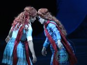 Circus on ice: Jugglers and trapeze artists keep us on edge