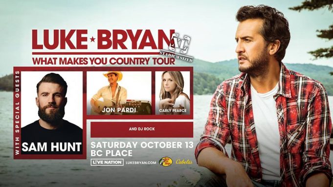 Luke Bryan – Vancouver – October 13