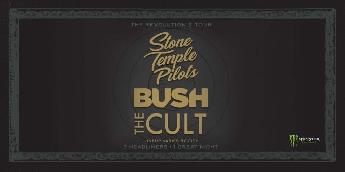 THE CULT STONE TEMPLE PILOTS BUSH REVOLUTION 3 TOUR THE CULT STONE TEMPLE PILOTS BUSH REVOLUTION 3 TOUR WITH SPECIAL GUESTS BONES