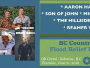 BCCMA Flood Relief Fundraiser TONIGHT! BCCMA Flood Relief Tonight at the Ok Corral Cabaret
