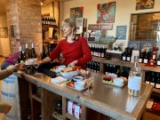 Slip and Sip in The View’s vineyard