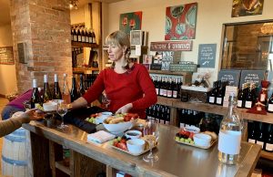 Slip and Sip in The View’s vineyard