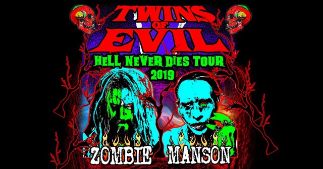 Twins Of Evil - Rob Zombie & Marilyn Manson Tour 2019