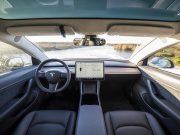Tesla Model 3’s New Rear-View Mirror Camera Is Perfect For Uber/Lyft Drivers