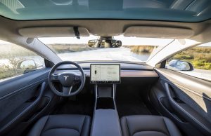 Tesla Model 3’s New Rear-View Mirror Camera Is Perfect For Uber/Lyft Drivers