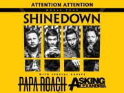 Multi-platinum rock band SHINEDOWN returns to Penticton this fall with 2019 ATTENTION ATTENTION World Tour Multi-platinum rock band SHINEDOWN returns to Penticton this fall with 2019 ATTENTION ATTENTION World Tour