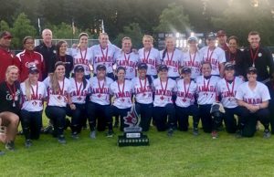 Team Canada has won gold at the Canada Cup at Softball City in Surrey, BC!