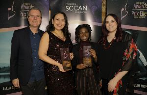 Haviah Mighty and Leela Gilday win the first-ever HER Music Awards