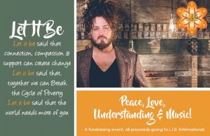 TONIGHT! Peace Love Understanding and Music Event with Joshua Smith – February 27 @ 7:30pm DUNNENZIES MISSION
