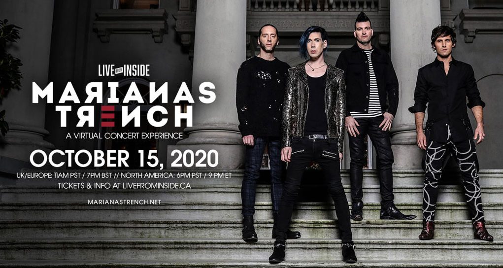 VIRTUAL PERFORMANCES WITH MARIANAS TRENCH