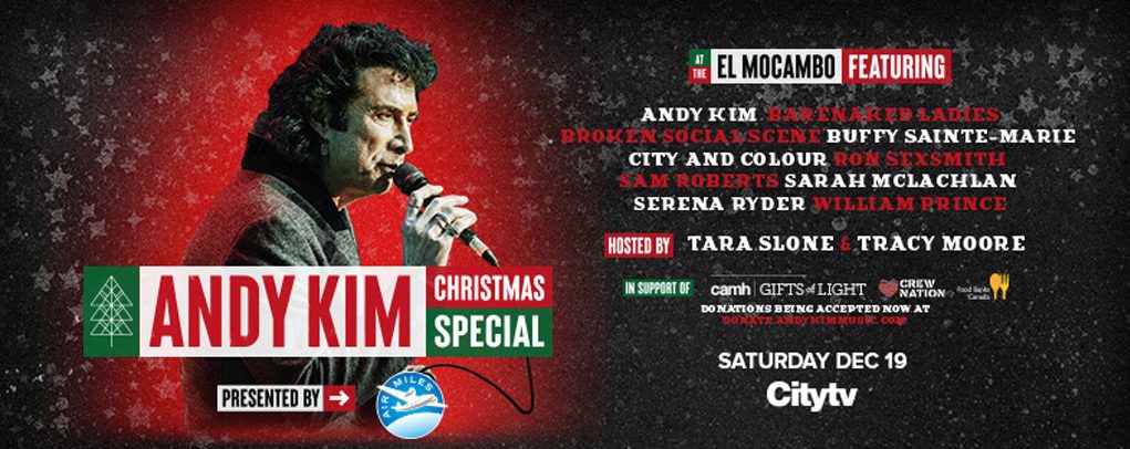 Andy Kim Christmas Special Makes National Television Debut