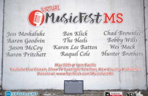 Canada’s Country Music Gentleman, Ben Klick, is bringing back Music Fest MS on May 30, 2021