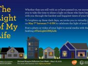 National Hospice Palliative Care Week begins May 6th