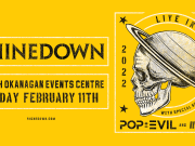 Shinedown returns to Penticton with special guests Pop Evil and Ayron Jones