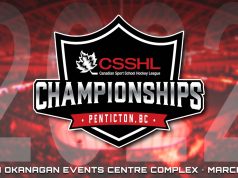 CSSHL Western Championships Returning To South Okanagan This March CSSHL