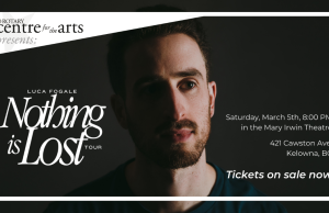 RCA Presents Luca Fogale in concert