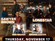 Sawyer Brown & Lonestar add SOEC to Canadian tour