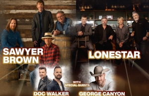 Sawyer Brown & Lonestar add SOEC to Canadian tour