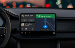 A dual split screen for Android Auto is in the works