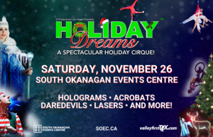 Holiday Dreams, a Spectacular Holiday Cirque on sale now