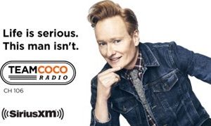 “Team Coco Radio” comedy channel to launch exclusively on SiriusXM