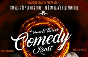 Jason Parkes Comedy Roast Jan. 28 & 29