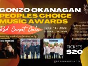 Gonzo Okanagan People’s Choice Music Awards 2023 Announcement Gonzo Okanagan People's Choice Music Awards