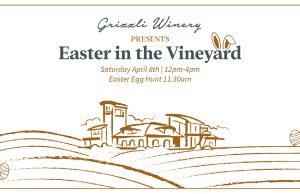 Easter egg hunt in the vineyard