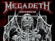 Megadeath announce Crush The World tour