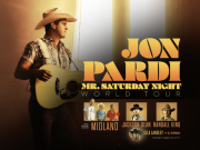 Jon Pardi announces 2023 Mr. Saturday Night World Tour