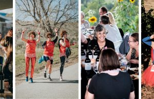 Invitation for Half Corked Marathon Party at the Finish Line