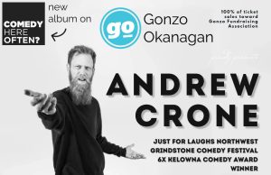 Andrew Crone at Dakoda’s Comedy Lounge