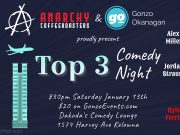 Kelowna’s Top Comics take part in a “Top 3 Comedy Night” Showdown