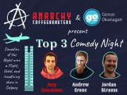 Top 3 Comedy Night at Anarchy Coffee Roasters