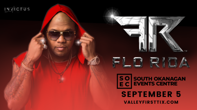 Flo Rida to Bring the Heat to Penticton’s SOEC this September!