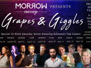 Morrow Marriage and Dakoda’s Comedy Lounge Team Up for “Grapes and Giggles”