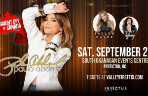 Global Icon Paula Abdul Announces 2024 Straight Up! Canada Tour with stop at SOEC, Penticton