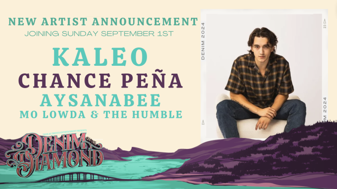 New Denim on the Diamond Artist Announcement